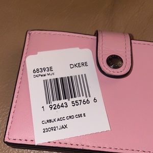 Pink Coach Accordion Card Case